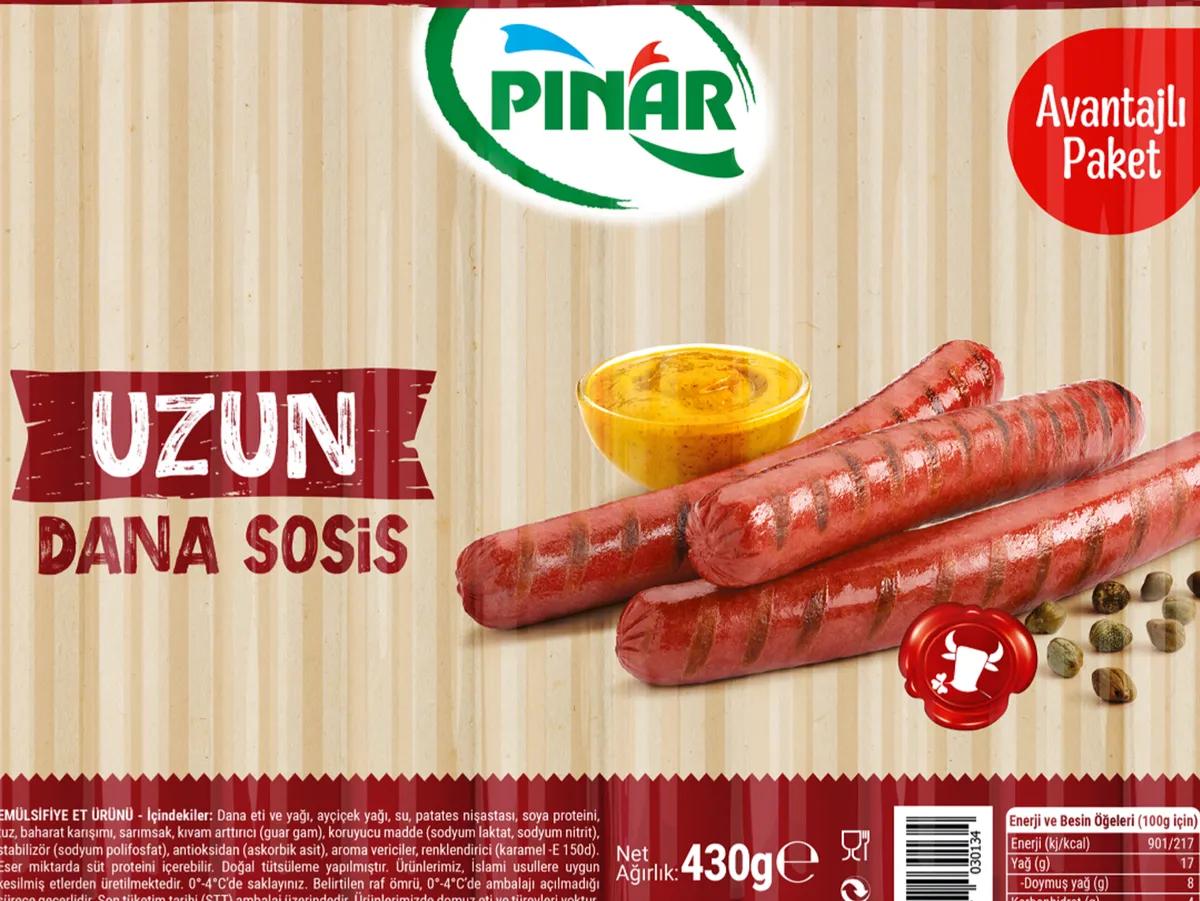 Pinar Beef Hot Dog 430g